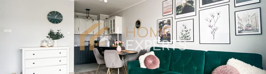 Wyposażone 2 pokoje na kameralnym osiedlu,