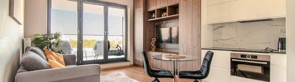 Wiślane tarasy, grzegórzki, kawalerka 28m2, balkon