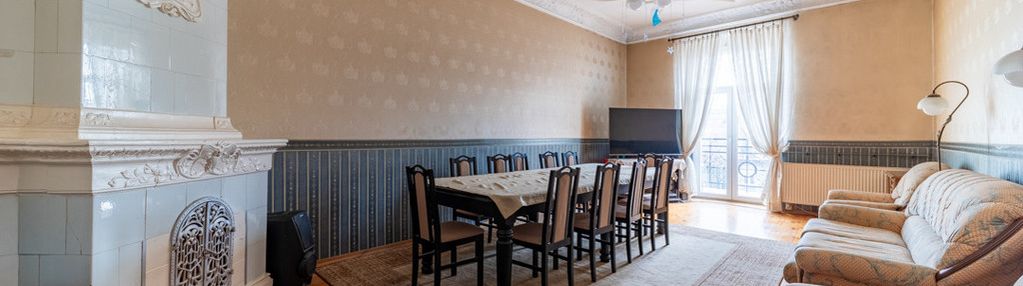 Wyjątkowe mieszkanie 117,8 m² centrum łodzi