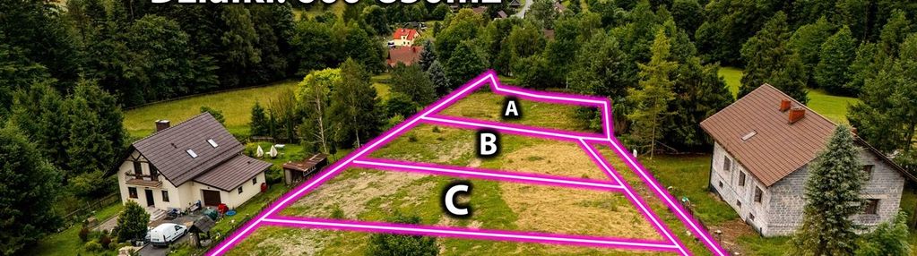 Działka budowlana 600 m2 z panoramą gór |