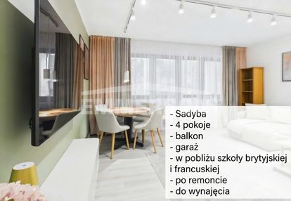 4 pokoje,osobna kuchnia,ciche garaż,balkon