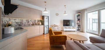 Piękne 2 pokoje w centrum z pełnym wyposażeniem