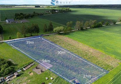 Malownicza działka budowlana 10 km od iławy