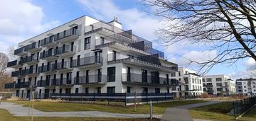 Apartament z ogródkiem w nowym budownictwie