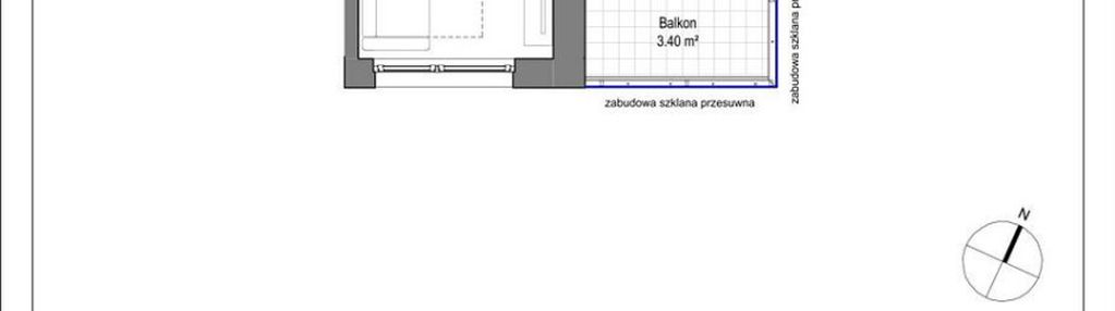 Kawalerka z balkonem gdańsk zaspa