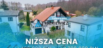 Duży dom w drugiej linii brzegowej -charzykowy
