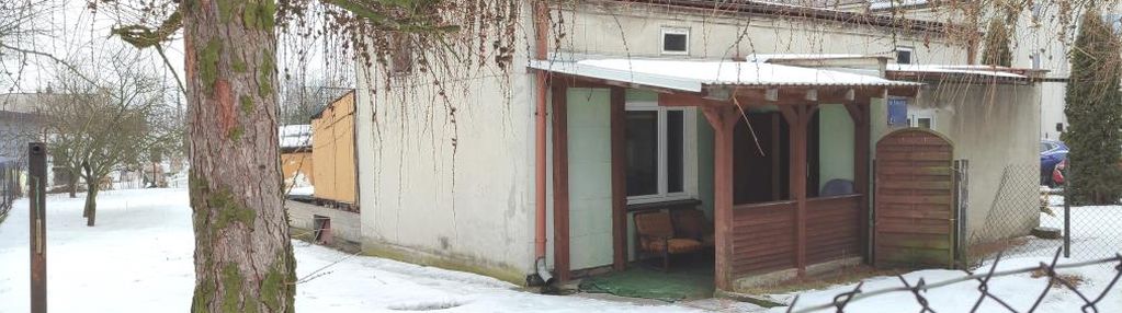 Atrakcyjnie położona działka z małym domkiem. idealna na inwestycję mieszkalną lub usługową.