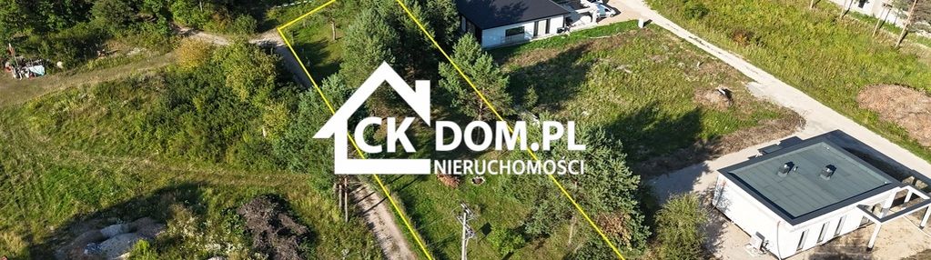 Działka pod lasem 9 arów bilcza gm. morawica