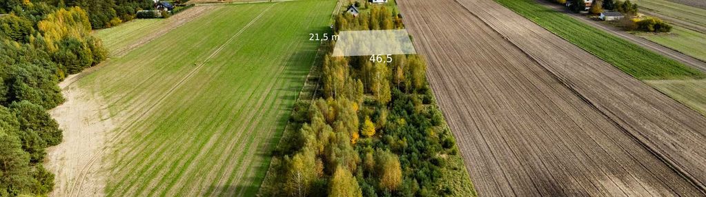 Piękne działki po 1000 m2 z wz - gmina jedlińsk