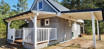 Przeuroczy domek z drewna - rozgarty-całoroczny