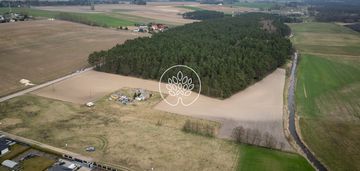 Działka inwestycyjna 1,67 ha wz 8 domów