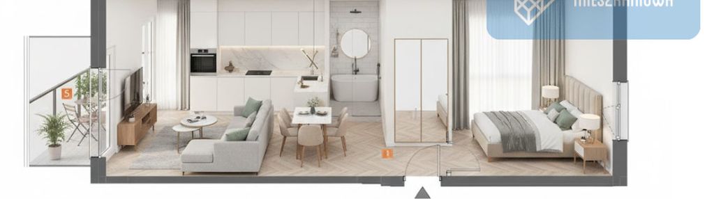 ✅centrum w 20min ✅ jasne ustawne duże okna