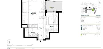 2 pok 43 m2 przy blue city od dewelopera