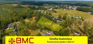 Działka budowlana kalety drutarnia 4863m2