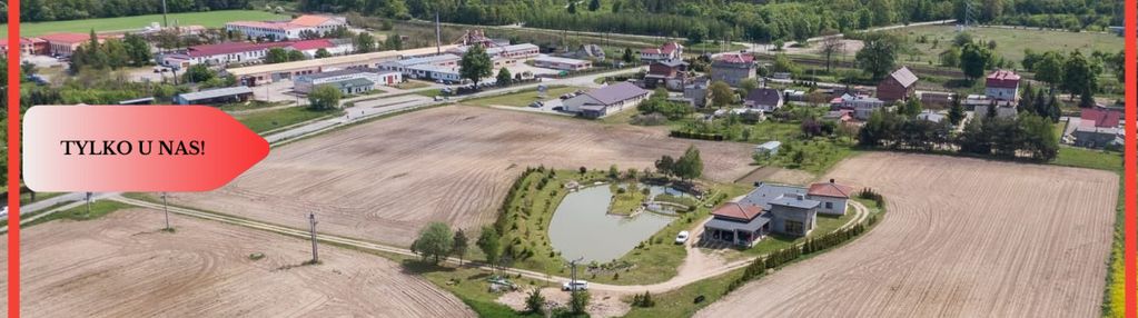 Tylko u nas piękny dom z dużą działką i stawem