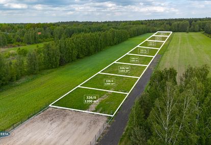 8 działek budowlanych pod bełchatowem!