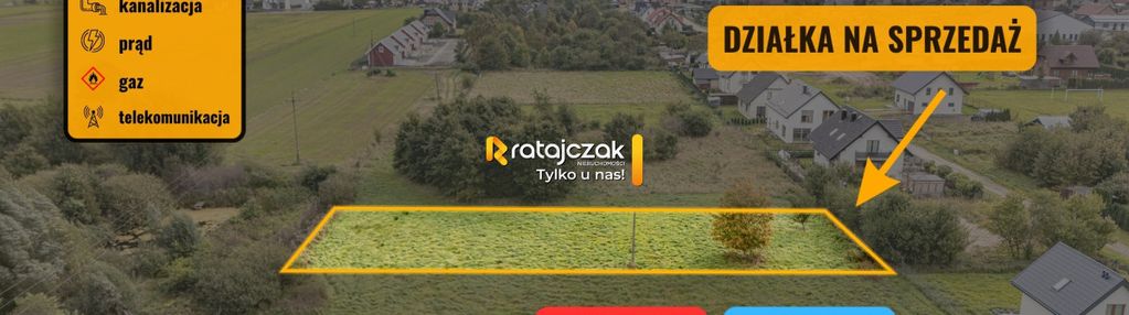 Uzbrojona działka budowlana | wierzchucino | morze