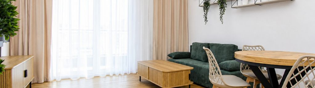 2 pokoje z dużą loggią|klimatyzacja|pierwszy najem
