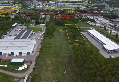 Działka inwestycyjna ul. łódzka 4110 m2