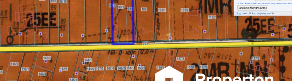 Działka usługowa  4300 m² poschła