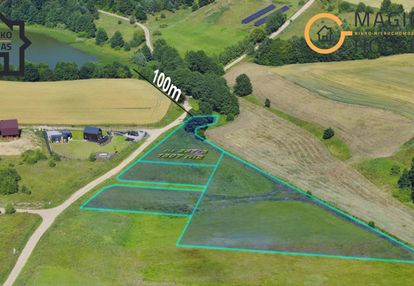 Połęczyno – działka 100 m od jeziora!