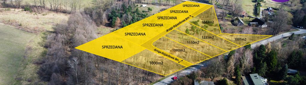 Działka 1000 m, osieck, mpzp