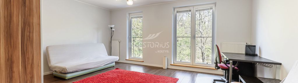 Przestronne studio|2 pokoje| w zielonej dzielnicy