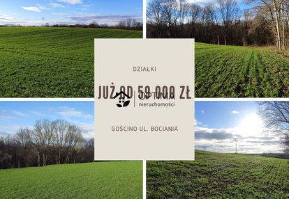 Bociania dz. nr 217/11, 1001m2, 59zł/m2