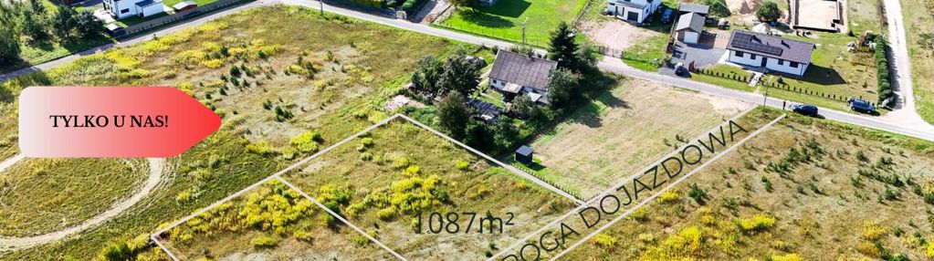Tylko u nas! działki 1006-1169m² wz przy lesie
