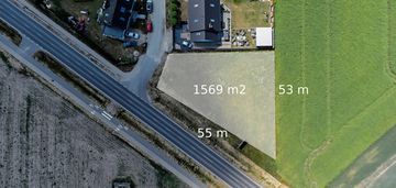 Działka budowlana - tanibórz 1569 m2 (k. poznania)