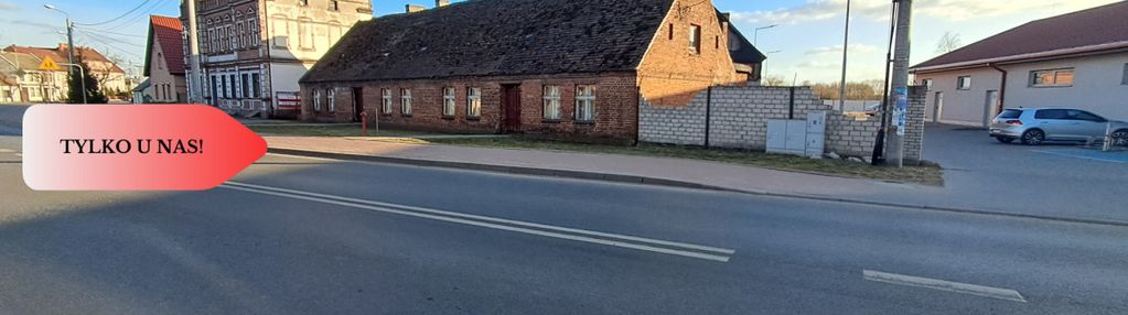 Działka z zabudowaniami w centrum osieka nad not.