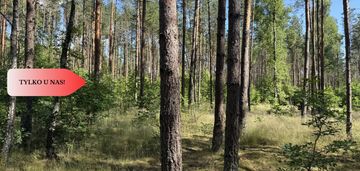 Działka leśna na sprzedać przy rzece wda.