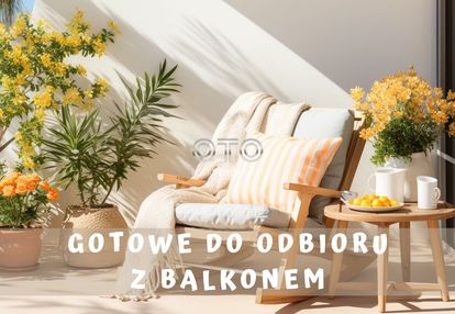 Gotowe do odbioru / 2pok z balkonem na maślicach