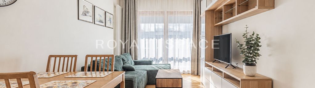 Apartament w mennica residence | taras i garaż
