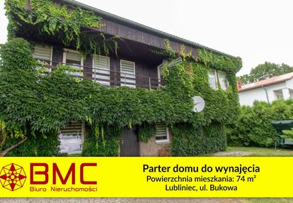 Parter domu do wynajęcia w lublińcu z ogrodem