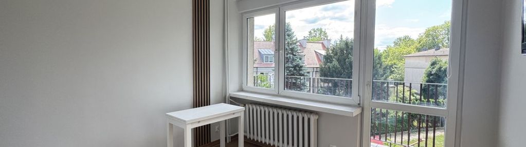 Saska kępa | kawalerka z oddzielną kuchnią, balkon
