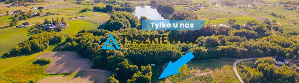 Pięknie położona działka we wsi kaszubskiej