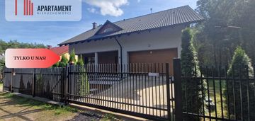 Piękny dom, las, rzeka, jezioro