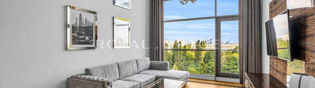 Loft z panoramą warszawy | qbik