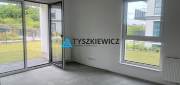 Kawalerka z ogrodem z dużym potencjałem