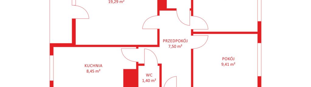 4 pokoje cicho i zielono parking loggia! do remont