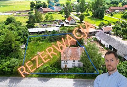 Duży dom do remontu lub odbudowy – gajdy, zalewo