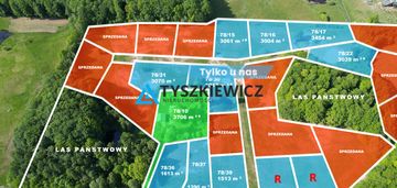 Działka  pod zabudowę jednorodzinną trzepowo