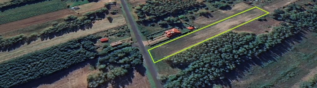 Działka 3002m2 z warunkami zabudowy na 3 domy