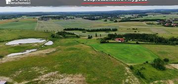 Duża, słoneczna, uzbrojona działka - pręgowo!