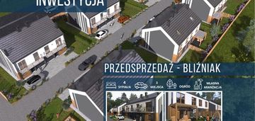 Przedsprzedaż! bliźniak w spokojnej okolicy (m4)