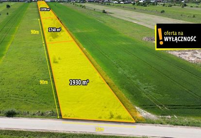 Działka budowlana, suków - 1320m2