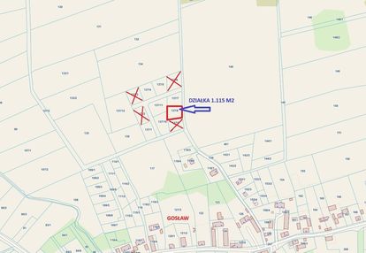 Działka budowlana gosław gmina trzebiatów