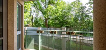 91,6 m² + komórka + garaż + balkon + zieleń