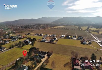 Działka jawor, ul. bielska – widok na góry